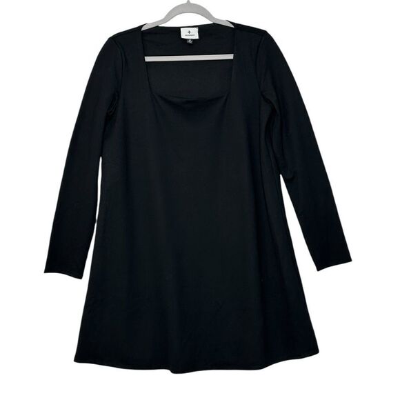 NWOT Tuckernuck Black Long Sleeve Middleton Dress | M - Picture 4 of 8
